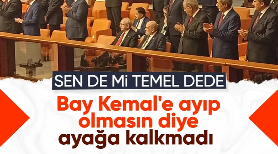 Kemal Kılıçdaroğlu ve Temel Karamollaoğlu, Cumhurbaşkanı Erdoğan Meclis