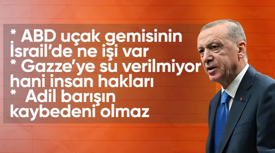 Cumhurbaşkanı Erdoğan: Gazze