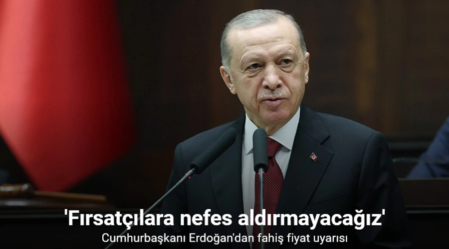 Cumhurbaşkanı Erdoğan: “Fırsatçılık peşinde koşanlara kesinlikle nefes aldırmayacağız” 