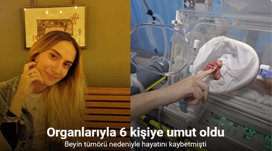 Organlarıyla 6 kişiye umut olan anneden kuvözdeki bebeğine son dokunuş 