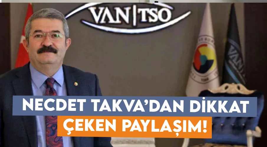 Necdet Takva’dan dikkat çeken paylaşım! 