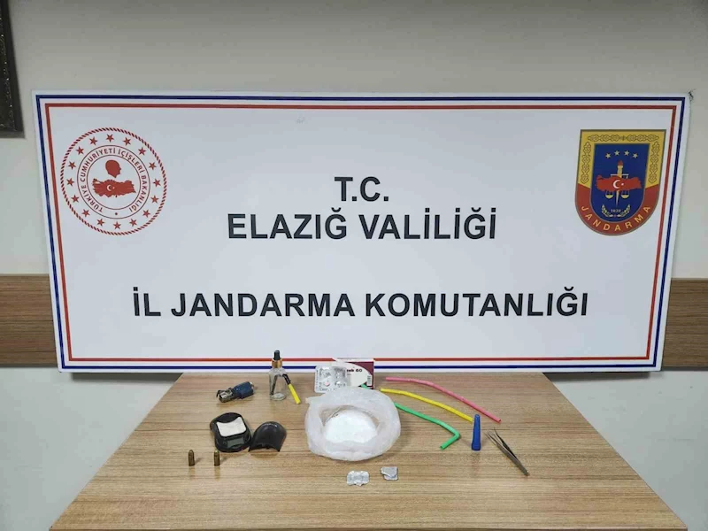 Elazığ’da uyuşturucu taciri tutuklandı
