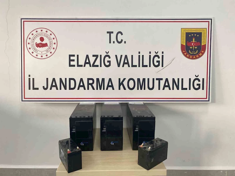 Elazığ’da asansörlerin güç kaynağını çalan zanlı yakalandı
