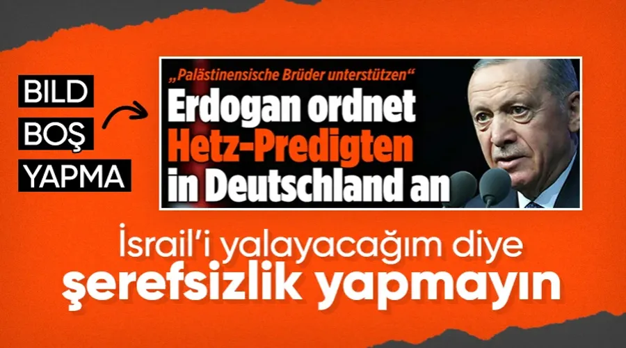 Alman Bild, İsrail-Filistin çatışmasında Türkiye