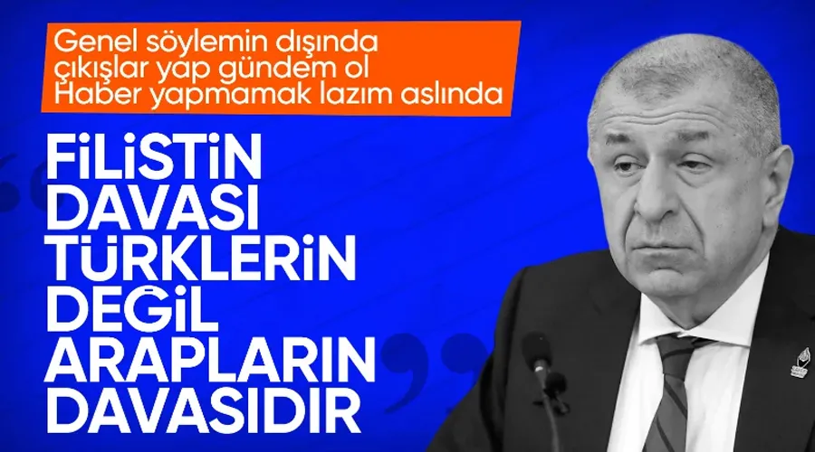 Ümit Özdağ: Filistin davası Filistinli Arapların davasıdır