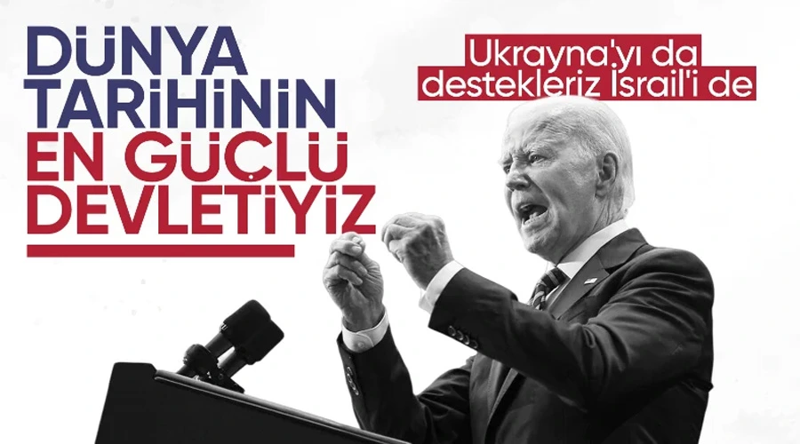 ABD Başkanı Biden: Biz dünyanın en güçlü ülkesiyiz