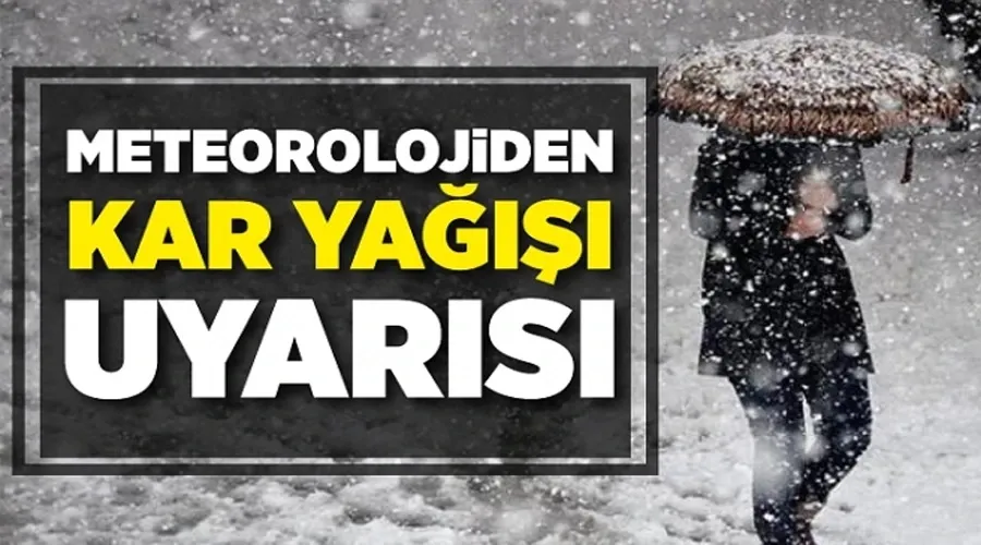 Meteorolojiden Van, Bitlis, Muş ve Hakkari için kar yağışı uyarısı 