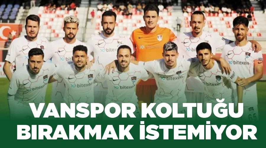 Vanspor koltuğu bırakmak istemiyor