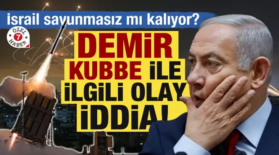 İsrail savunmasız mı kalıyor? Demir Kubbe ile ilgili olay iddia! 