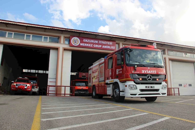 Erzurum İtfaiyesi 10 ayda 2 bin 274 olaya gitti
