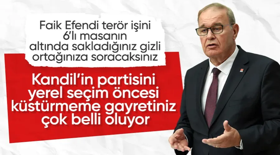 CHP Sözcüsü Faik Öztrak Ankara saldırısında hükümeti suçladı