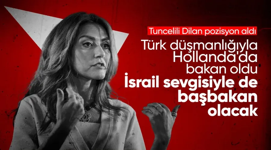 Hollanda Adalet Bakanı Yeşilgöz, İsrail