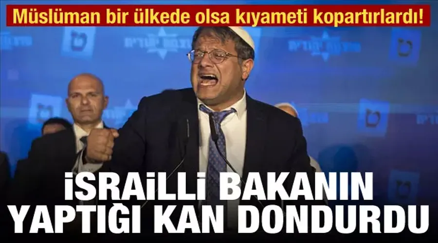 İsrailli Bakan 