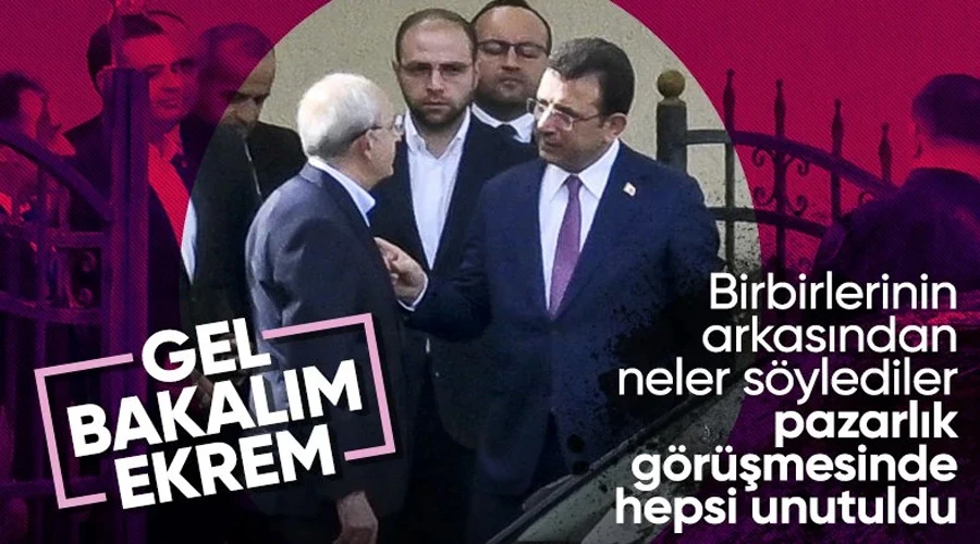 Kemal Kılıçdaroğlu ve Ekrem İmamoğlu Ankara