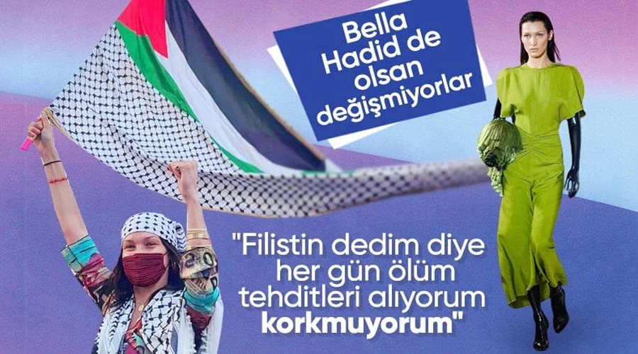Filistin asıllı model Bella Hadid