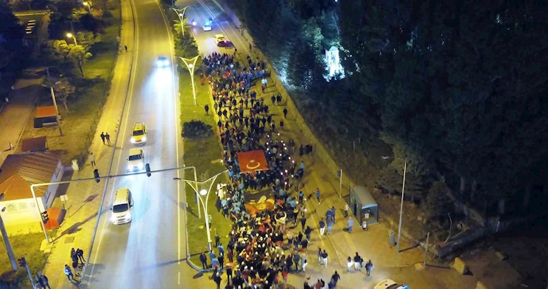 Bitlis’te fener alayı yürüyüşü yapıldı
