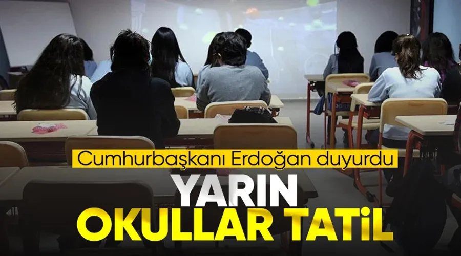 Yarın okullara 100. yıl tatili