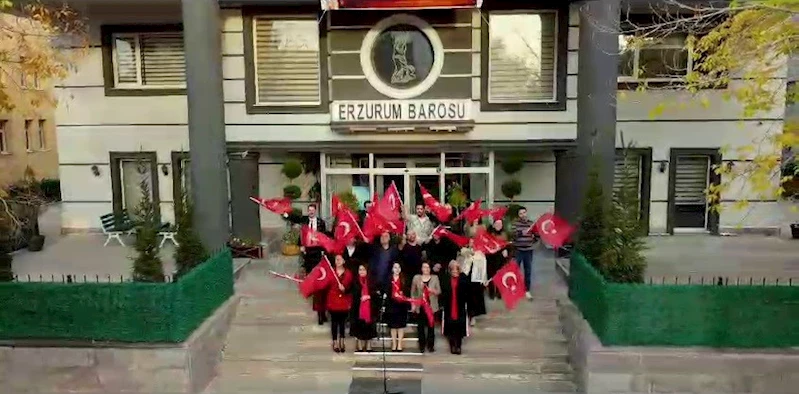 Erzurum Barosu avukatlarından 100. yıl klibi
