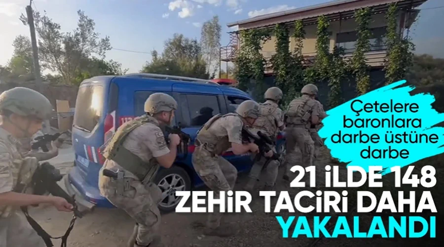 Ali Yerlikaya açıkladı! 21 ildeki narkotik operasyonlarında 148 zehir taciri yakalandı