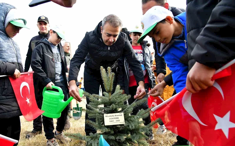 Ardahan’da fidanlar toprakla buluştu
