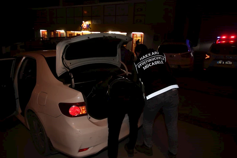 Hakkari polisinden ‘Narkoalan’ uygulaması
