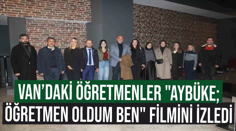 Van’daki öğretmenler 