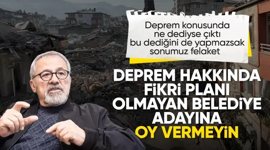 Deprem uzmanlarından yerel seçim öncesi İstanbul