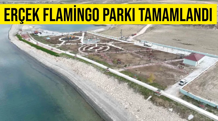 Bir başarı hikayesi; Erçek Flamingo Parkı tamamlandı