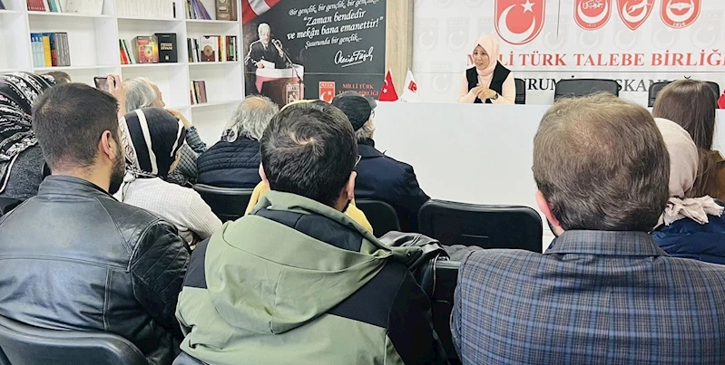 TYB Erzurum Şubesi’nde Cumhuriyetin 100. yılında kadınlar konuşuyor
