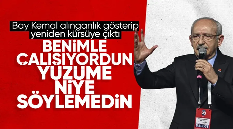 Kemal Kılıçdaroğlu’ndan Özgür Özel’e yanıt: Keşke yüzüme söyleseydin