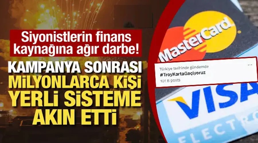 Siyonistlerin finans kaynağına ağır darbe! Kampanya sonrası milyonlarca kişi akın etti