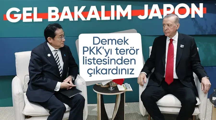 Cumhurbaşkanı Erdoğan, Japonya Başbakanı Kishida
