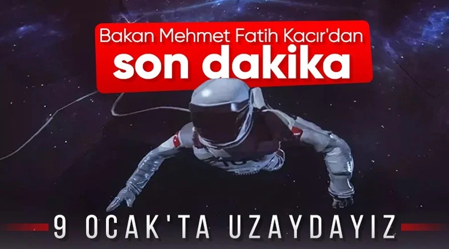 İlk Türk uzay yolcusunun gidiş tarihi belirlendi