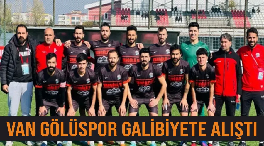 Van Gölüspor galibiyete alıştı