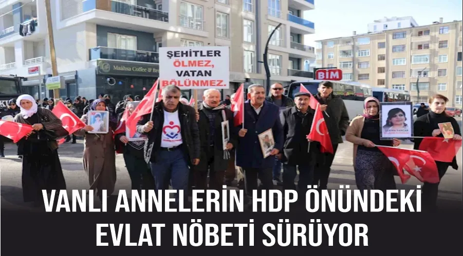 Vanlı annelerin HDP önündeki evlat nöbeti sürüyor