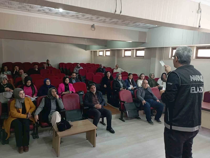 Elazığ polisinden Narko-Rehber eğitimleri
