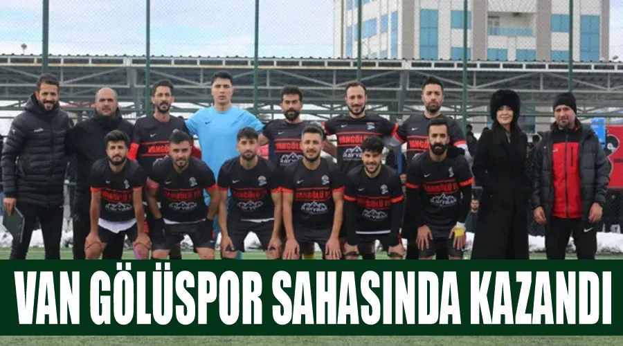 Van Gölüspor sahasında kazandı