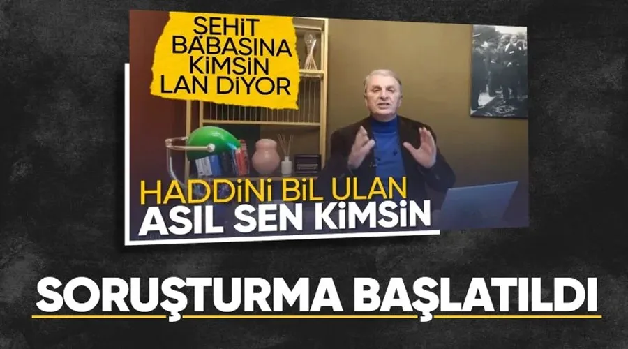 Şehit babasına hakaret eden Can Ataklı hakkında soruşturma