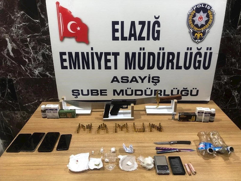 Elazığ polisi suçlulara göz açtırmıyor
