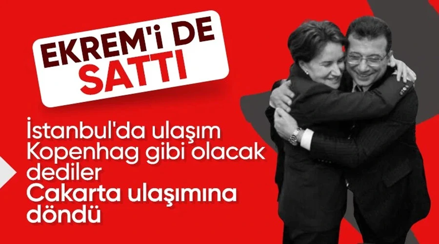 Meral Akşener isim vermeden Ekrem İmamoğlu