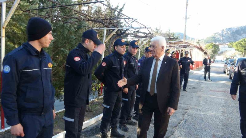 Muğla Büyükşehir Belediyesi itfaiye ekipleri kente döndü
