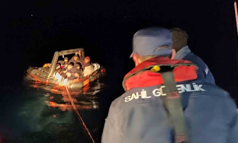 Datça ve Marmaris’te 42 düzensiz göçmen kurtarıldı
