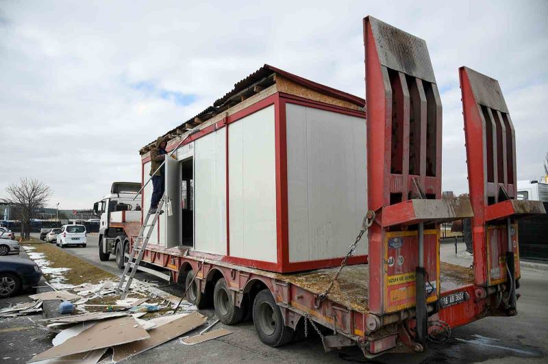 Altındağ Belediyesinden prefabrik ev desteği
