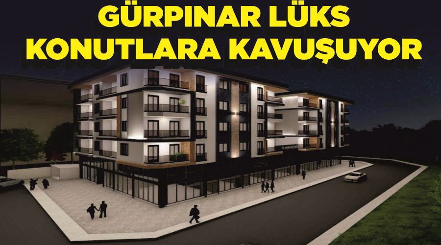 Gürpınar, Başkan Hayrullah Tanış öncülüğünde lüks konutlara kavuşuyor