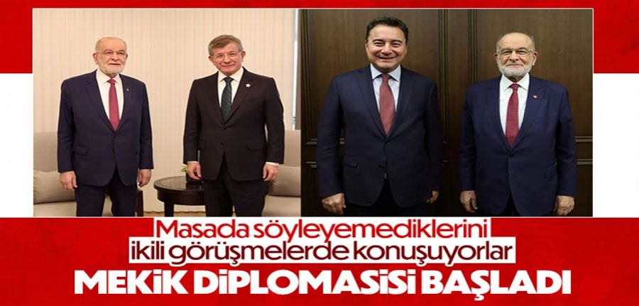 Temel Karamollaoğlu, Ahmet Davutoğlu ve Ali Babacan ile görüştü