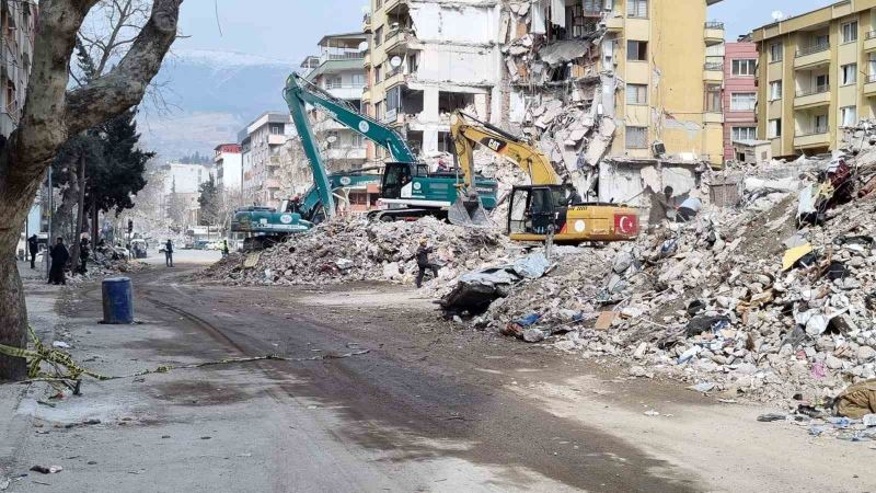 Kahramanmaraş’ta depremin verdiği yıkım böyle görüntülendi
