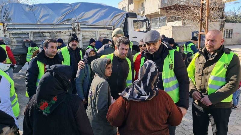 İspir’in afetzedeler için seferberliği, Başkan Coşkun’un 