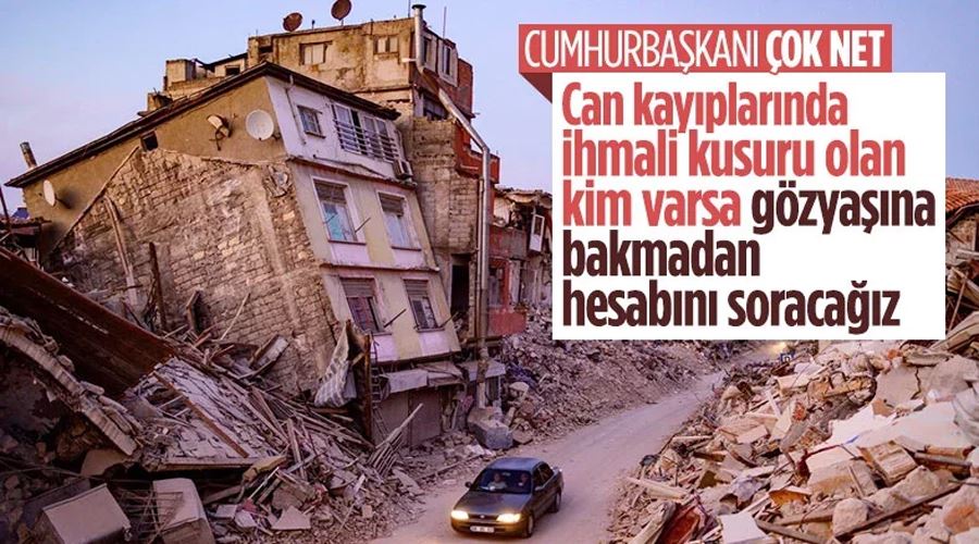 Cumhurbaşkanı Erdoğan: Kimsenin gözünün yaşına bakmayacağız