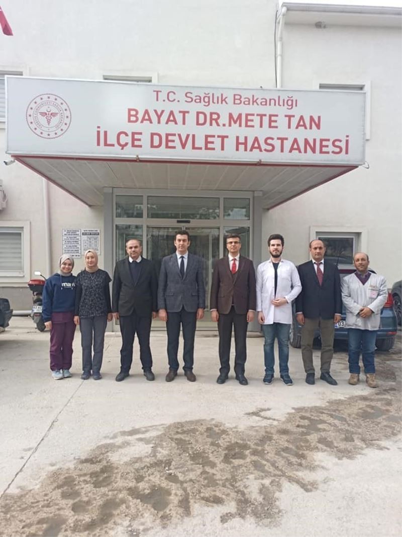 Bayat Devlet Hastanesi’nde hizmet kalitesi arttırılacak
