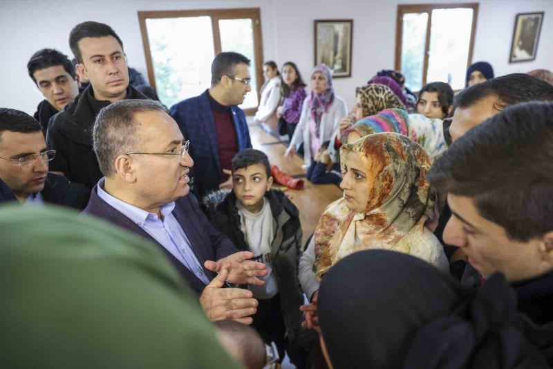 Adalet Bakanı Bozdağ: “Devletimize güvenin, bütün ihtiyaçlarınız giderilecek